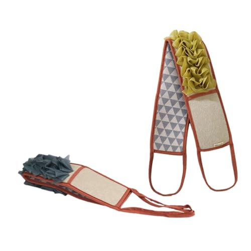 SAFIGLE 2stücke Badetuch Mit Motiv Dusch-körperwäscher Rückenpeeling-handtuch Wäscher-handtuch Bade-rückentuch Doppelseitig Umweltfreundliches Material Reichhaltiger Schaum Geschmeidig Pra von SAFIGLE