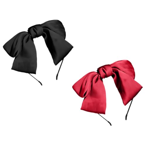 SAFIGLE 2stücke Knoten Haarband Aus Zartes Knoten Stirnband Performance Stirnband Haarschmuck Haar Accessoire von SAFIGLE