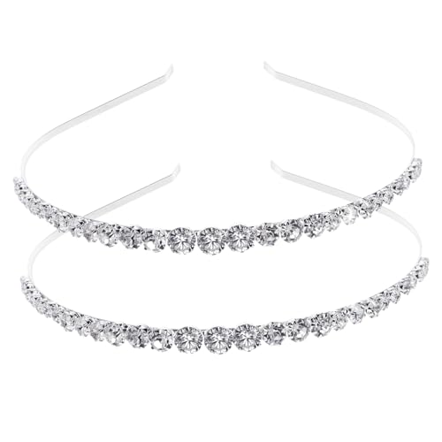 SAFIGLE 2Stücke Haarbänder für Funkelnde Kopfbedeckung für Partys und Geburtstagsfeiern Leicht und Komfortabel für Teenager von SAFIGLE