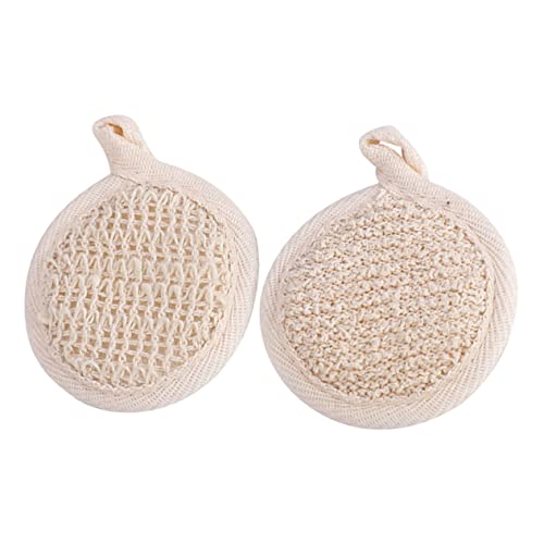 SAFIGLE 2Stücke Langlebige Körper Peeling Handtücher Effektive Hautreinigung Peeling für Rücken Nacken Schultern für Dusche von SAFIGLE