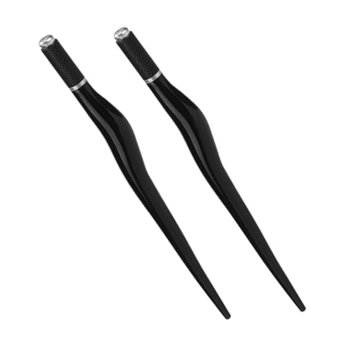 SAFIGLE 2stücke Microblading Augenbrauenstift Mit Spitzem Ende Handliches Werkzeug Aus Kunststoff Für Präzise Details Bequemer Griff Für Anfänger Und Profis Tragbar Für Salon Und von SAFIGLE