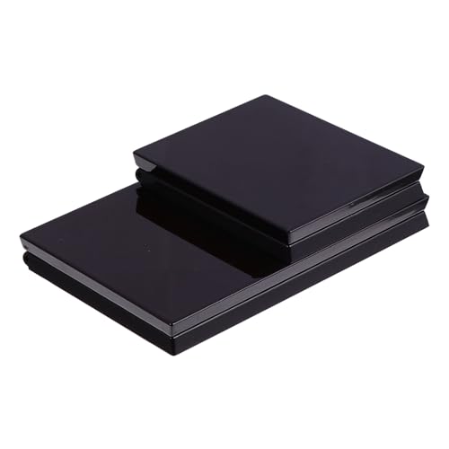 SAFIGLE 2er-packung Lidschatten-ersatzbox Lidschattenschale Selber Machen Make -up -tool Lidschattenpfanne Lidschattenpuderschalen Lidschatten Liefert Plastik Black von SAFIGLE