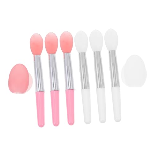 SAFIGLE 2sätze Silikon-lippenstift-applikatoren Pinselwerkzeug Für Make-up Zubehör Leicht Und Tragbar Für Kosmetiktaschen Für Frauen Und Mädchen von SAFIGLE