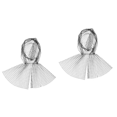 SAFIGLE 2stücke Mesh Haarschal Mit Strass Für Damen Atmungsaktive Kopfbedeckung Für Looks Bei Kostümpartys Alltagsmode Und Bühnenauftritten Stylisches Accessoire Für Und Teenager von SAFIGLE