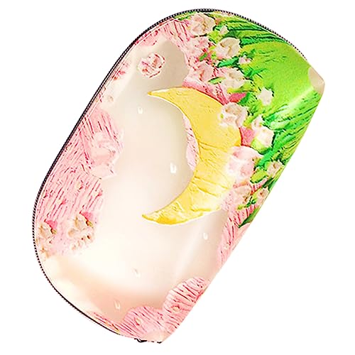 SAFIGLE 2st Kosmetiktasche Aufbewahrungstaschen Mit Reißverschluss Reise-Organizer-Taschen Wasserdichter Kulturbeutel Make-up-aufbewahrungstaschen Dekorative Make-up-Taschen TPU von SAFIGLE