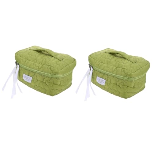 SAFIGLE 2stücke Toiletten Und Kosmetiktasche Mit Großem Fassungsvermögen Tragbare Reisetasche Für Kosmetik Praktische Organizer-Tasche Für Toilettenartikel Stilvolles Design Frischem von SAFIGLE