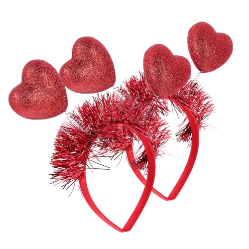 SAFIGLE Valentinstag Mädchen Haar Zubehör Mode Stirnband Herz Form Kopfstück Für Party von SAFIGLE