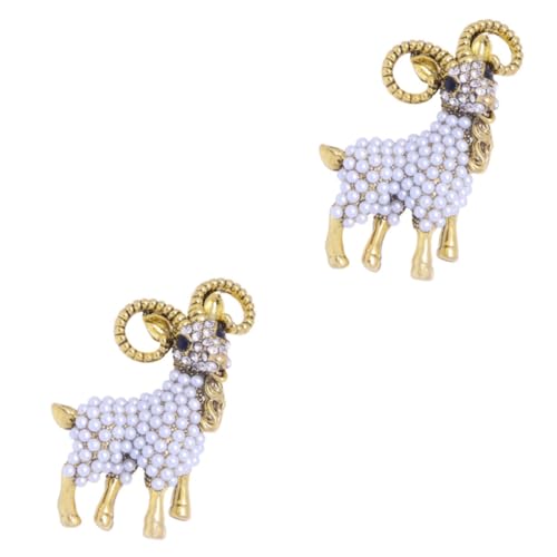 SAFIGLE 2stücke Rhinestone Schaf Brosche Mit Perlen Charmante Tier-anstecknadel Für Kleidung Schal Hut Oder Tasche Eleganter Schmuck Für Damen Geschenkidee Für Besondere Anlässe SAFIGLE 2stücke Rhinestone Schaf Brosche Mit Perlen Charmante Tier-anstecknadel Für Kleidung Schal Hut Oder Tasche Eleganter Schmuck Für Damen Geschenkidee Für Besondere Anlässe von SAFIGLE