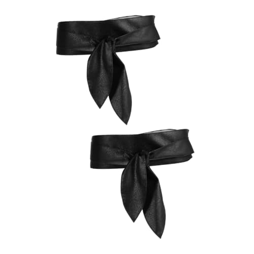 SAFIGLE 2stücke Damen Sash Gürtel Kunstleder Mit Schleife Eleganter Taillengürtel Für Hochzeitskleider Partykleider Und Alltagsmode Verstellbare Für Verschiedene Figurtypen Vielseitig von SAFIGLE