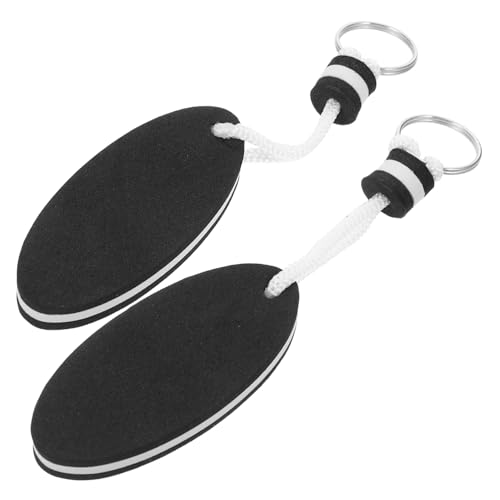 SAFIGLE 2er-Pack Schwimmender Eva-schlüsselanhänger – Wasser-schlüsselring Für Outdoor-Sport Kajak Kanu Bootfahren Schwimmen Strand von SAFIGLE