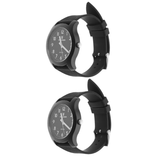 SAFIGLE 2St Sportuhr Geschenke für Mädchen Fitnessuhr für Männer kinderuhren Armbanduhr Kinder Herrenuhren Uhrengehäuse für Herren Uhr mit Silikonarmband studentische Armbanduhr gewidmet von SAFIGLE
