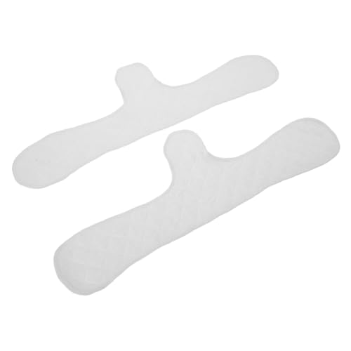 SAFIGLE 2stücke Achselschweißpolster Aus Baumwolle Wiederverwendbar Schweißabsorbierend Für Damen Bh Feuchtigkeitsabsorbierende Einlagen Unsichtbare Hautfreundliches Material von SAFIGLE