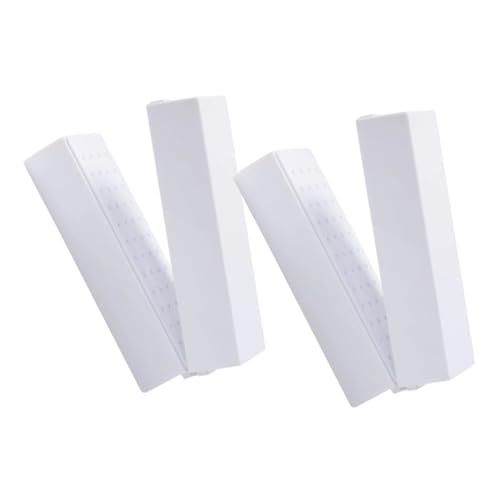 SAFIGLE 2stücke Bohrerhalter Für Nägel Behälter Für Nagelbohrer Organizer Für Nagelstudios Etui Für Nagelbohrer Und Schleifköpfe Wiederverwendbare Aufbewahrungsbox Für Maniküre Werkzeuge von SAFIGLE