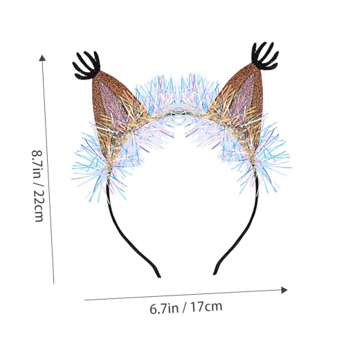 SAFIGLE 2stücke Eichhörnchen Ohr Haarreif Mädchen Kopfschmuck Party Haarschmuck Tierkopf Schmuck Orange Haaraccessoire SAFIGLE 2stücke Eichhörnchen Ohr Haarreif Mädchen Kopfschmuck Party Haarschmuck Tierkopf Schmuck Orange Haaraccessoire von SAFIGLE