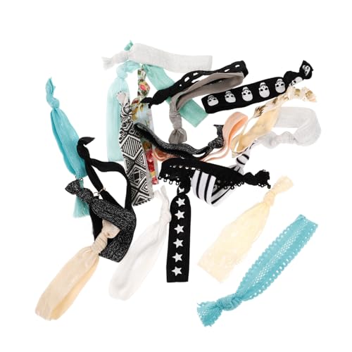 SAFIGLE 2stücke Elastische Pferdeschwanzhalter Knötchen Für Frauen Und Mädchen in Leuchtenden Farben Gestaltet Einfach Anzulegen Und Angenehm Zu Tragen Aus Stoffmaterial Für Langes von SAFIGLE