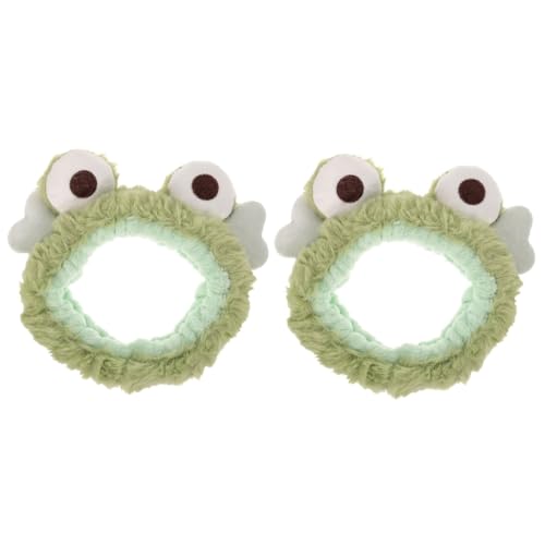 SAFIGLE 2stücke Frosch Haarband Für Niedliches Spa-stirnband Für Gesichtswäsche Und Make-up-entfernung Für Hautpflege Und Entspannende Handwaschbar Und SAFIGLE 2stücke Frosch Haarband Für Niedliches Spa-stirnband Für Gesichtswäsche Und Make-up-entfernung Für Hautpflege Und Entspannende Handwaschbar Und von SAFIGLE