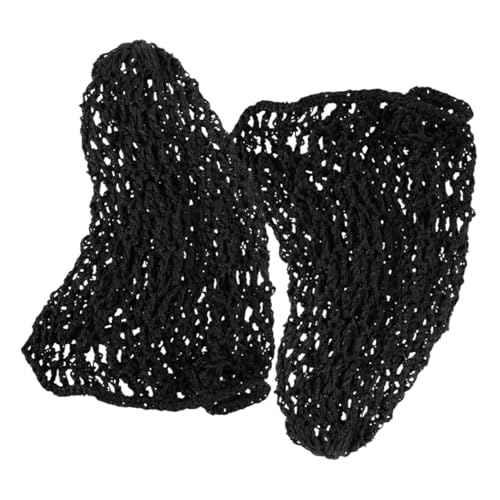 SAFIGLE 2stücke Gehäkeltes Haarnetz Aus Viskose Weicher Haarwickel Zum Schlafen Für Damen Luftiges Netz Für Haare Zum Einwickeln Atmungsaktiv Für Täglichen Gebrauch von SAFIGLE