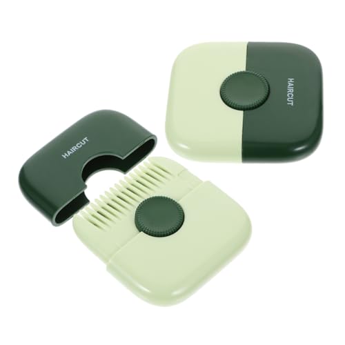 SAFIGLE 2stücke Haarschneidekamm Für Junge Mädchen Dünnerer Haarrasierer Mit Kamm Haarstyling-tools Haarschneiderkamm Friseurkamm Praktischer Haarschneider Haarkamm von SAFIGLE
