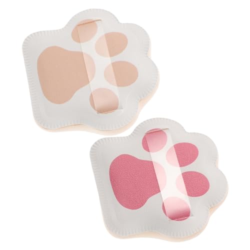 SAFIGLE 2stücke Katzenspurenform Make-up-schwämmchen Puderschwamm Gesichtsquasten Für Puder Setting-puderquaste Pad Puff Make-up Kissen Pfote Zum Verblenden SAFIGLE 2stücke Katzenspurenform Make-up-schwämmchen Puderschwamm Gesichtsquasten Für Puder Setting-puderquaste Pad Puff Make-up Kissen Pfote Zum Verblenden von SAFIGLE