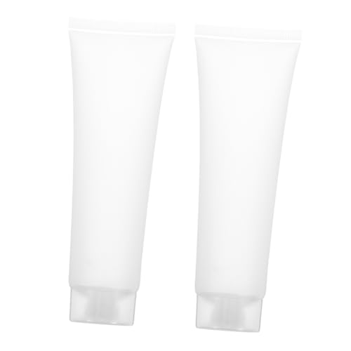 SAFIGLE 2stücke Nachfüllbare Reise-lotion-flaschen Aus Weichem Pe Mit Schraubverschluss Auslaufsicher Für Kosmetik Shampoo Handcreme Transparent Tragbar Für Unterwegs von SAFIGLE