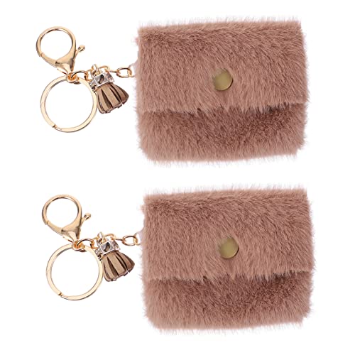 SAFIGLE 2stücke Schlüsselanhänger Mit Ring Für Wechseltasche Mini-münztasche Und Schlüsseltasche Leicht Tragbarer Schlüsselanhänger Für Autoschlüssel Handy Und Tasche Hochwertige von SAFIGLE