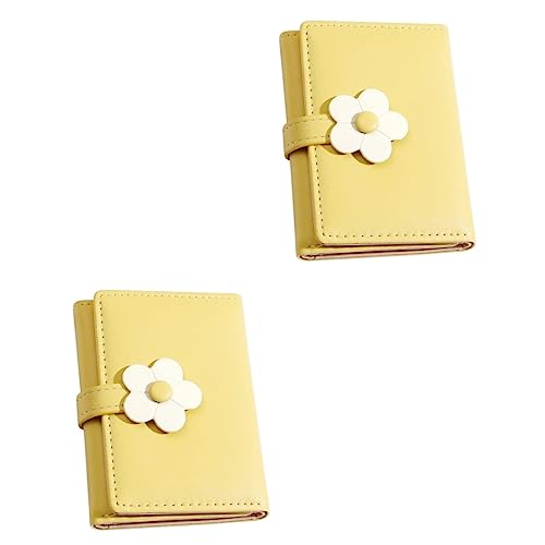 SAFIGLE 2stücke Stil Geldbörse Mit Blumenmuster Faltbares Design Praktische Trifold Damen Geldbörse Für Schüler Pu Geldtasche Mit -Schutz Und Vielen Fächern von SAFIGLE