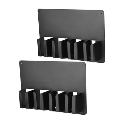 SAFIGLE 2stücke Wandmontierter Organizer Für Haarschneidemaschine Und Kamm Halter Für Elektrische Haarschneidemaschine Platzsparendes Design Für Den Salon Und Heimgebrauch von SAFIGLE