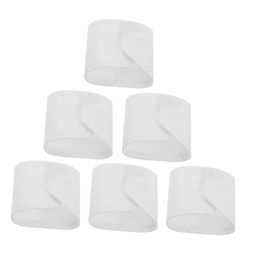 SAFIGLE 3paare Armmanschetten Für Damen Abnehmbar Weiß Und Dekorativ Für Blusen Pullover Und Mäntel Handgelenkmanschetten Strapazierfähiges Material Vielseitig Kombinierbar Für von SAFIGLE