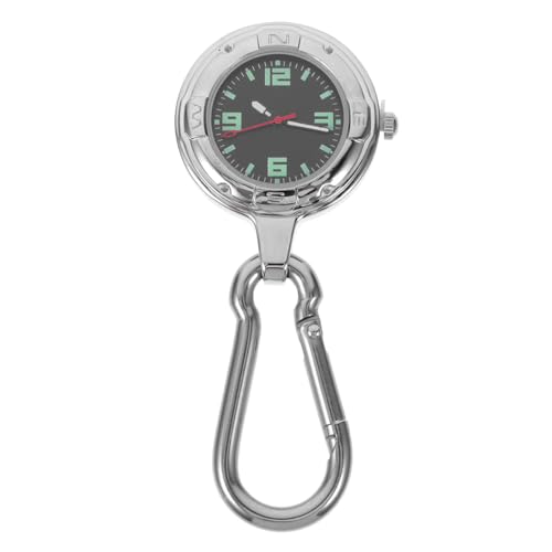 SAFIGLE 3stücke Outdoor Taschenuhr Mit Karabiner Multifunktionale Bergsteigeruhr Für Und Design Für Rucksack Und Handtasche Langlebig Und Praktisch von SAFIGLE