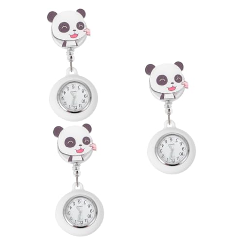 SAFIGLE 3 STK Schwesterntisch Digitale Taschenuhr Hängende Uhr Taschenuhr Für Krankenschwestern Digitaluhren Für Damen Schwesternuhr Zum Anklemmen Ansteckbare Stethoskop-abzeichenuhr Quarz von SAFIGLE