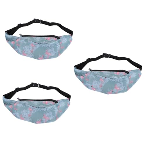 SAFIGLE 3 STK Sportliche Hüfttasche Laufende Hüfttasche wasserdichte Gürteltasche Hüfttasche Für Damen wasserdichte Hüfttasche Gürteltasche Für Damen Gürteltasche Damen Outdoor-Fanny Blue von SAFIGLE