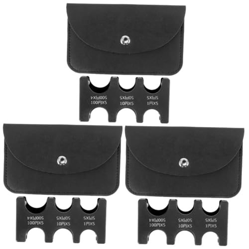 SAFIGLE 3sätze Damen Münzgeldbörse Mit Knopfverschluss Kleine Praktische Geldbörse Für Münzen Schlüssel Und Kleinigkeiten Und Vielseitig Für Alltag Und von SAFIGLE