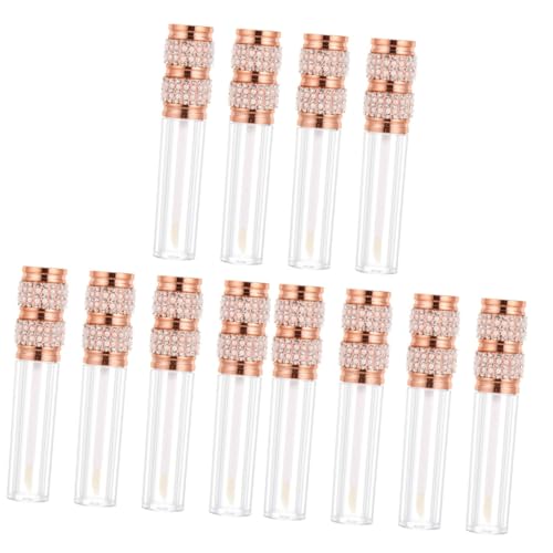 SAFIGLE 3 Sätze Perlen Röhrchen Für Lip Balm Leere Lip Gloss Behälter Für DIY Kosmetik Tragbare Lippenpflege Mit Kompaktem Design Für Täglichen Gebrauch 4 Stück * 3 von SAFIGLE