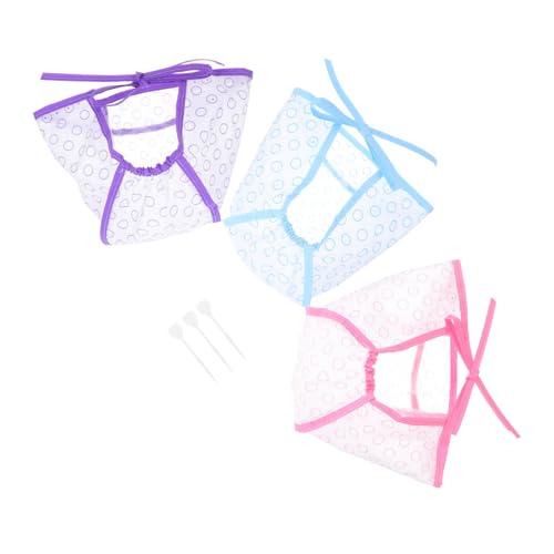 SAFIGLE 3sätze Strähnchenhaube Mit Häkelnadel Für Haarfarbe Und Salonwerkzeuge Haarfärbemittel Und Farbstoff Kit Für Präzises Färben Und Einfache Anwendung Zu Hause Professionellen von SAFIGLE