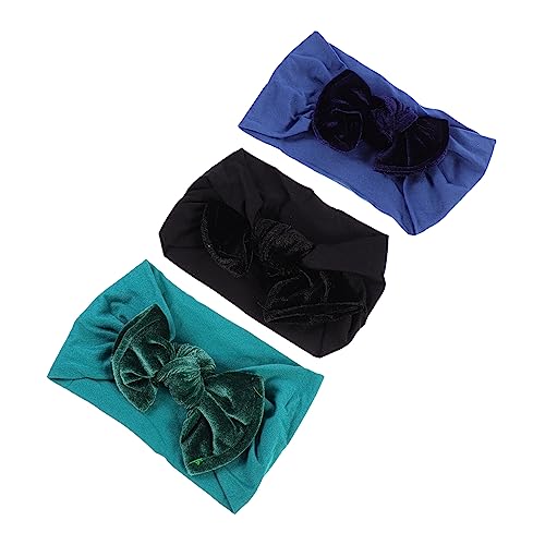 SAFIGLE 3 Stk Stirnband Haar Kleine Nylon Turban-hut von SAFIGLE