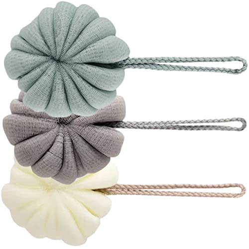 SAFIGLE 3 Stück Badetuch Badewäscher für den Körper Badeschrubber Peeling-Körperpeeling Körperwäscher Dusche Reinigungsmittel Badekugel für den Haushalt Badeschwamm Sport von SAFIGLE