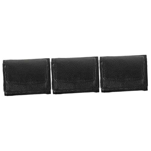 SAFIGLE 3 Stück Geldbörse Ausweishalter Pu Geldbörse Für Karten Großes Fassungsvermögen Kartenetui Für Damen Kleine Taschen Trendige n Kompakte von SAFIGLE