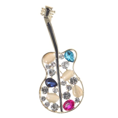 SAFIGLE 3 Stück Gitarrenbrosche Elegante Brosche Anstecknadel Für Musikinstrumente Musikstift Musikinstrumente Brosche Broschen Für Frauen Musik-schmuck-brosche Musik Reversnadel Legierung von SAFIGLE