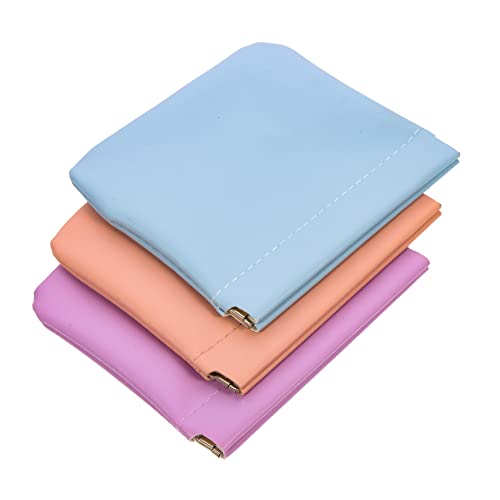 SAFIGLE 3 Stück Kosmetiktasche Schminktasche für Damen Multi Funktionale Taschen Rauchpink und Helllila für Reisen Organizer für Make Up und Accessoires von SAFIGLE