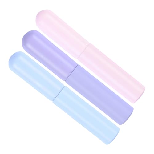SAFIGLE 3 Stück Lippenpinsel-Set Make -up -Pinsel für Frauen Bilden Make-up Pinsel Creme Make -up -Bürsten Concealer-Applikatorpinsel Lippenpinsel Damen Mini-Applikatorpinsel Kieselgel von SAFIGLE