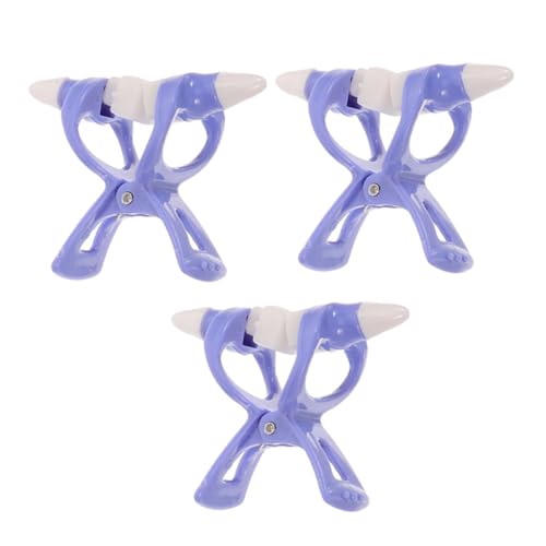 SAFIGLE 3 Stück Nasenclip aus Robustem Komfortabler Nasenformer zur Korrektur Flacher Nasen Einfach Anzuwenden Unsichtbar und Praktisch für Frauen und Mädchen Täglicher Beauty Helfer von SAFIGLE