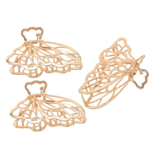SAFIGLE 3stücke Schmetterlings-haarklammern Schmetterlings-clips Für Frauen Haarschmuck Haaraccessoire von SAFIGLE