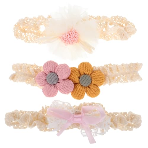 SAFIGLE 3 Stück Stirnband Haar Accessoires Für Kleinkinder Schleifen Stirnbänder Für Mädchen Stirnbänder Für Kleinkinder Essentials Für Neugeborene Haargummis Haar Accessoires Für von SAFIGLE