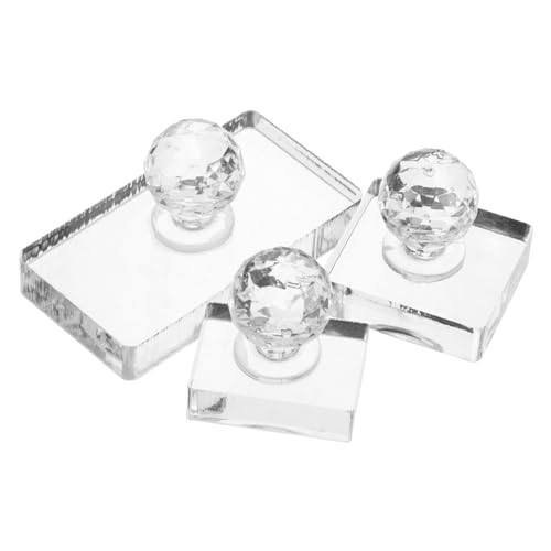 SAFIGLE 3 Stück Teiliges Augen Make Up Presswerkzeug Stempel für Lidschatten und Highlighter Kompakt und Tragbar für Kreative Make Up Anwendungen von SAFIGLE