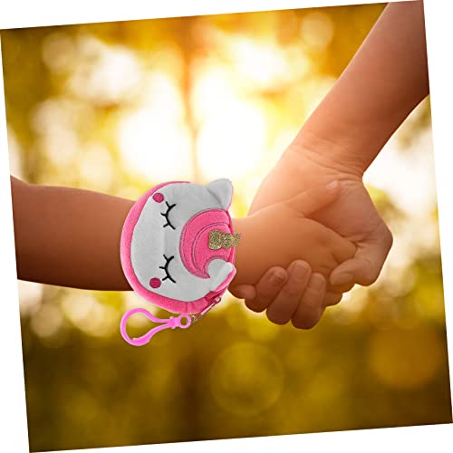 SAFIGLE 3 Stück Teiliges Einhorn Snap Wrist Band Slap Armbänder Süße Geldbeutel Vielseitige Aufbewahrungstasche Partygeschenk für Mädchen und Jungen von SAFIGLE