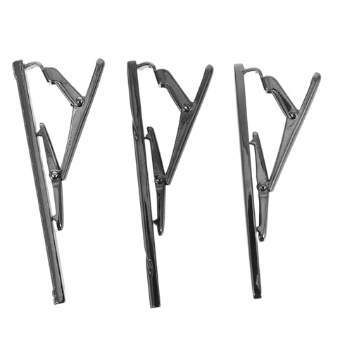 SAFIGLE 3 Stück Teiliges Herren Krawattenklammer Schwarz Graviert Kupfer Business Hochzeit Bankett Krawattenhalter Stilvolle Accessoires für Anzug und Formelle Anlässe von SAFIGLE