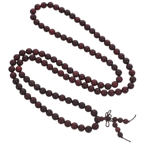 SAFIGLE 3 Stück Teiliges Sandelholz Gebetsarmband Perlen Stretch Armband für Damen Herren Spirituelles Buddhistisches Meditationsarmband Verstellbares Handgelenkschmuck Glücksbringer von SAFIGLE