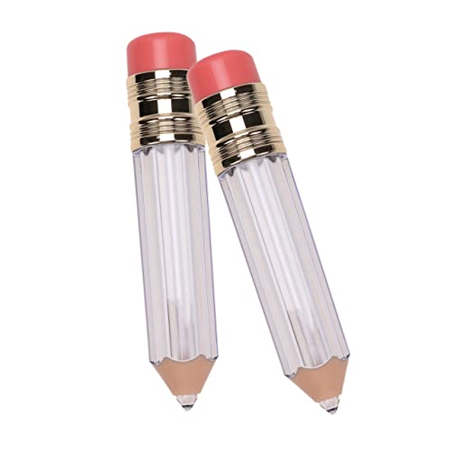 SAFIGLE 3 Stück Transparente Lippenstiftrohre für DIY Lippenpflege Leere Lip Gloss Tuben für Lippenöl und Lipgloss Kompakte Auslaufsichere Behälter für Zuhause und Unterwegs von SAFIGLE