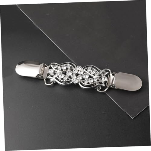 SAFIGLE 3 Stück Vintage Strickjacken Clip mit Funkelnden Broschen Teiliges aus Umhangverschlüssen Eleganter Schal und Pulloverclip für Damenkleidung und Vielseitige Styling Möglichkeiten von SAFIGLE