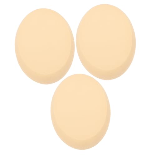 SAFIGLE 3 Stücke Luftkissen -SEMPSBAP weicher Make-up-Puff Kissen-Grundlage Puderquaste fürs Gesicht Damen Puderquaste Schönheits -Make -up Make -up -Schwamm Hydrophiler Nicht-Latex von SAFIGLE